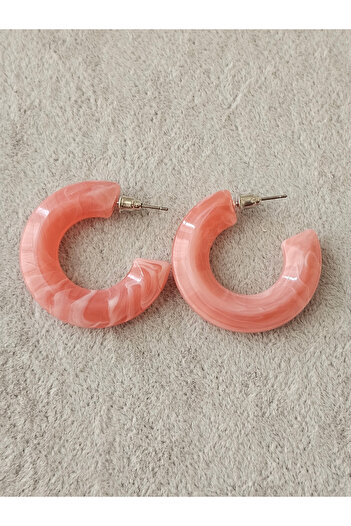 SiestaAccessories Acrylic Hoop Earrings