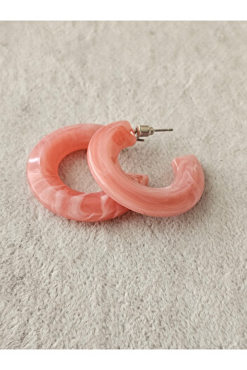 SiestaAccessories Acrylic Hoop Earrings