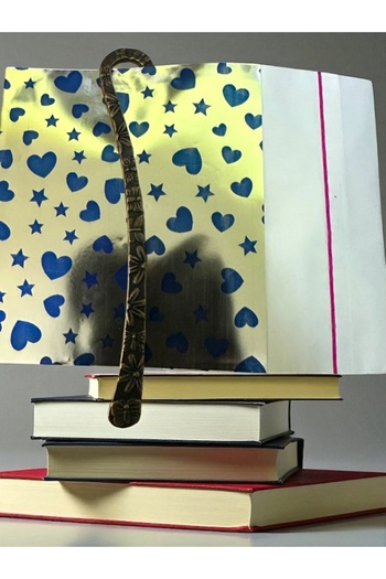 The Magıc of Healıng 7 Chakra Natural Stone Bookmark (Chrysolite Quartz, Amethyst, Lapis, Aventurine, Tiger's Eye, Agate, Jasper)