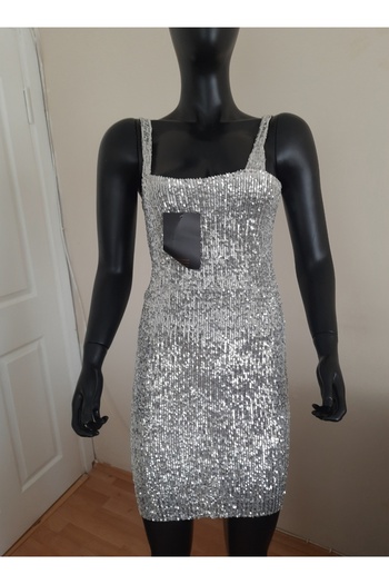 senbio Boydan Dress Skirt Dress Patterned Shimmering Stage Outfit