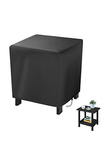 Generic Jungda Outdoor Small Side Table Cover, 19 Inch Patio Small Side Table Cover for Outside,Waterproof
