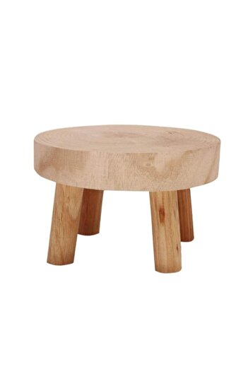 Generic YUIOP Mini Wooden Stool Display Stand Modern Plant Stand, Flower Pot Holder Potted Rack Planter Sup