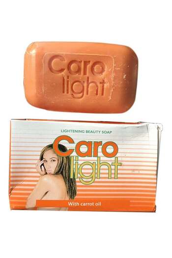 Caro White Lightening Carrot Oil Beauty Body Soap Orange 180grams