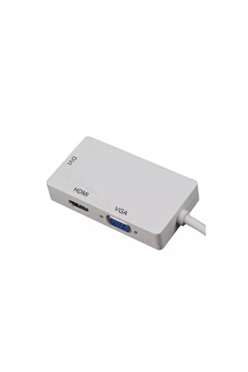 OEM Adaptor HUB 3 in 1 DisplayPort la HDMI + VGA + DVI 22 cm