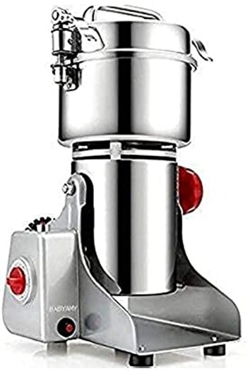Generic household small crusher grains dry grinding machine, stainless steel 3000W high power spice