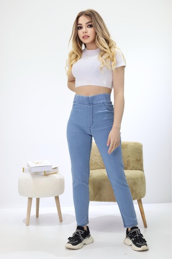 The Velavois Women's Denim Tights