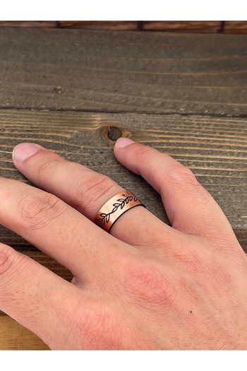 Rupen Kraft Adjustable Size Pure Copper Ring