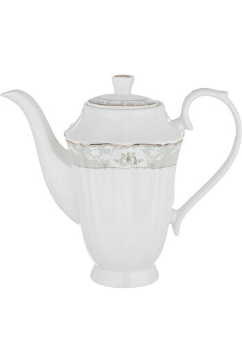 Alsaif Gallery Porcelain Dinner Set, Al Saif Gallery, 166 Pieces, Gold Engraving - White