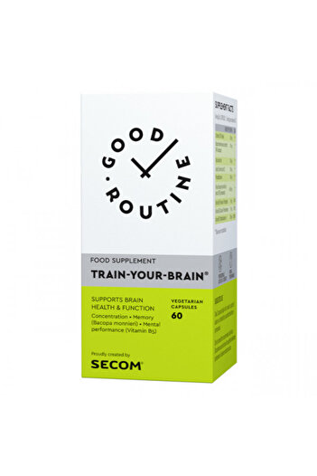 Good Routine Train-Your-Brain x 60 capsule Secom