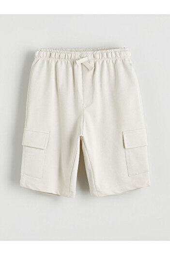 LC Waikiki Create Your Style with Uzg Store |   Boys' Cargo Shorts with Elastic Waistband