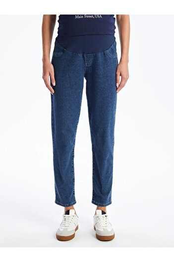 LC Waikiki LCWAIKIKI Maternity YENİ SEZON Karın Panelli Mom Fit Hamile Jean Pantolon
