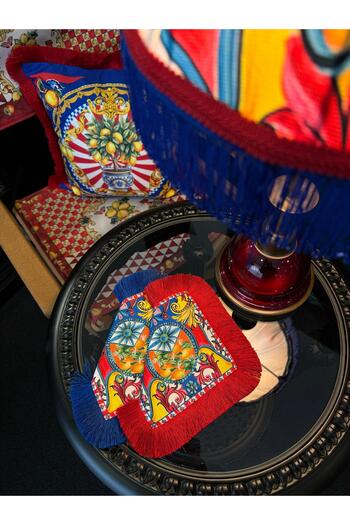 Merve Kaymakcı San Di Monte Cocktail Napkin Red