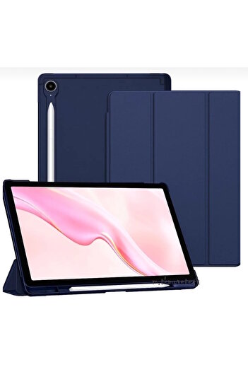 m.tk moveteck Samsung Galaxy Tab S9 Fe Plus 12.4 Case Smart Sleep Mode Pen Compartment Stand Back Colorful Cover