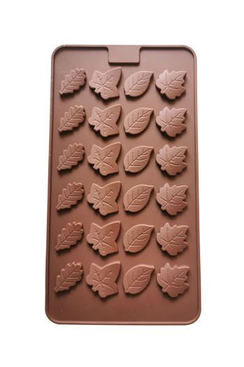 Generic Silicone Molds Leaf Shape, Chocolate Mold Aromatherapy Gypsum Stone Mold