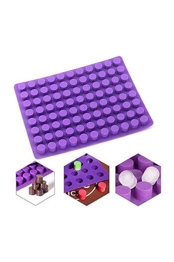 Generic 88-Cavities Mini Round Silicone Mold For Chocolate Truffle