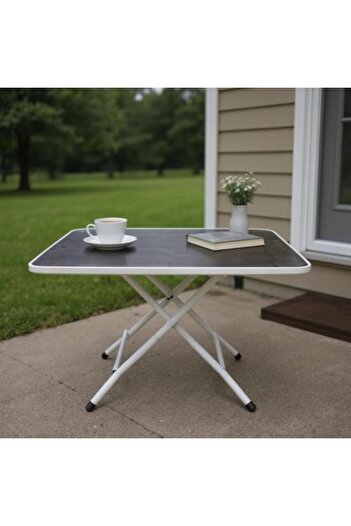 Family Ship Multi-purpose wooden folding table - black