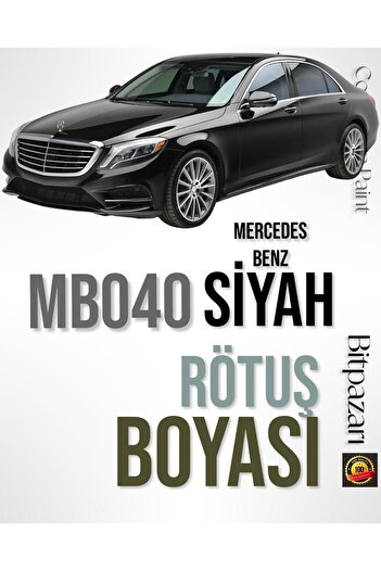 Flea Market Mb040 أسود - A، B، C، E، S Series Gla، Glc، G، Eqc، Amg-gt، Eqs طلاء إعادة تلميع 20 مل