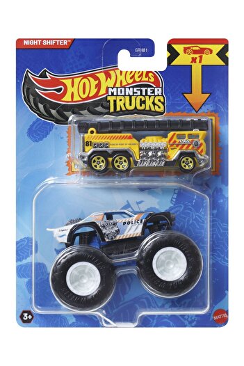 mattel Hot Wheels Monster Truck και Night Shifter Diecast Car