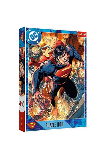 Trefl Puzzle PUZZLE TREFL 1000 SUPERMAN IN ACTIUNE