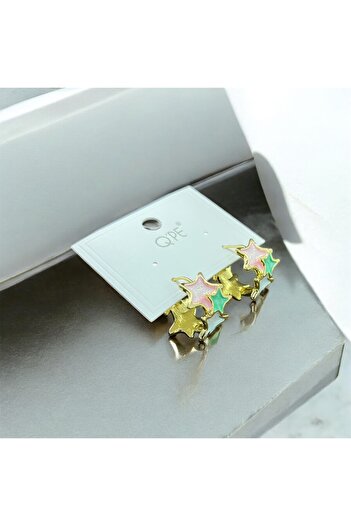 Candy Sky Sparkling Star Earrings