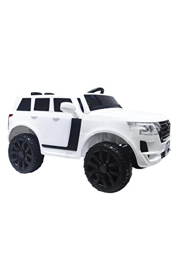 Fab N Funky Kids Battery Operated Ride-on, Bluetooth Function, 3 Years+, 108 x 70 x 55cm - White
