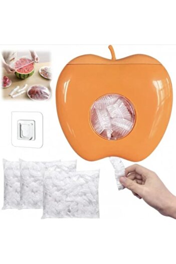 victiny Bag Storage Holder Apple Shape, Orange