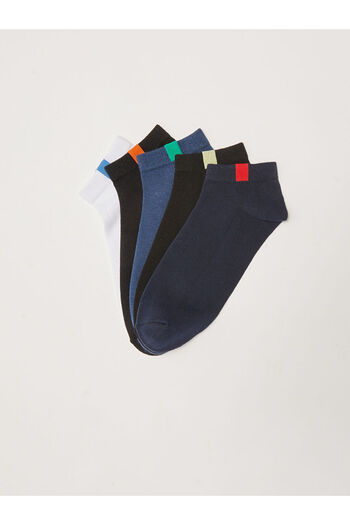 LC Waikiki Sparkling Selections from Shining Store |   Mixed Plain Men's Booties Socks 5-Piece