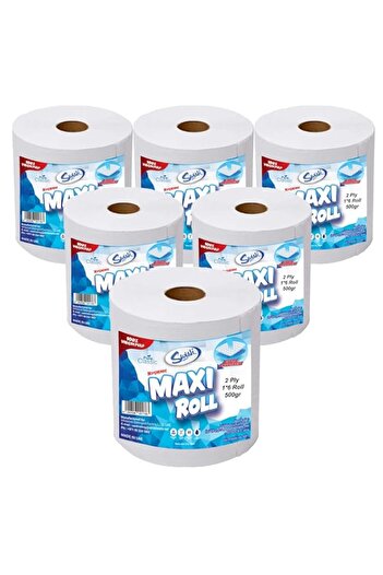 Generic Swish Maxi Kitchen Roll Tissue Paper Towels, 2-Ply, 500g, Pack of 6 Rolls