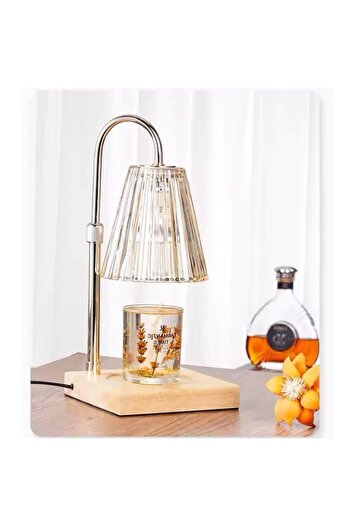 Kardett Electric Wax Melting Lamp, Height Adjustable, 4 Brightness Levels, Base