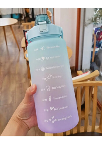 URZ GRUP Daily Motivation Water Bottle 2 Liters