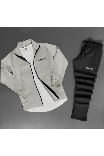 NOFLEN Σετ αθλητικής φόρμας Unisex Essentials με στάμπα Oversize
