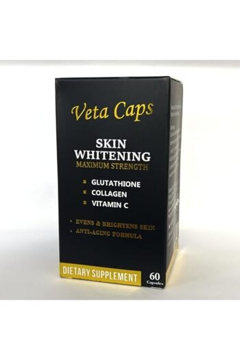 veta caps Glutathione veta caps Capsules for skin whitening of 1500 mg with marine collagen