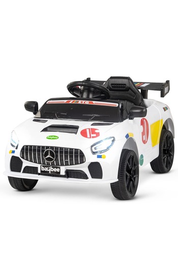 rexa Kids 6V Electric Ride-On Car with Rear Motor & Remote Control
