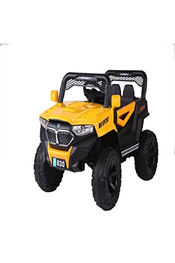 rexa Baby Remote-Controlled Electric Toy Car with Early Education & Portable Handle