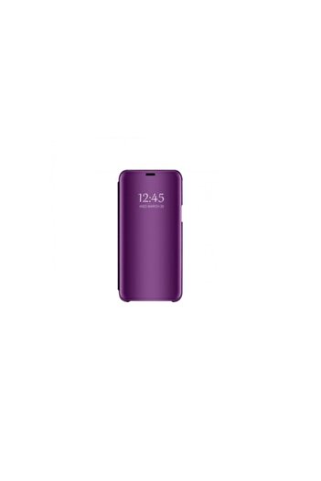 Bibilel Clear View Protective Case for Samsung Galaxy S20 FE and S20 FE 5G, Purple, Flip Cover