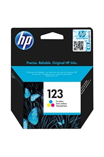 HP 123 Tri-color Original Ink Cartridge