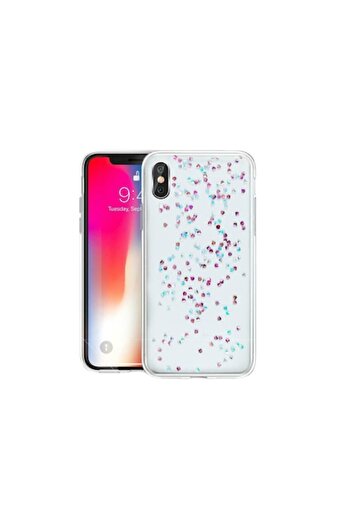 Bibilel Diamond Case compatible with Huawei P40 Lite, Transparent