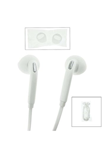 Bibilel Casti hands-free Boom Bass, pentru telefon, conector Jack 3.5 mm, Alb