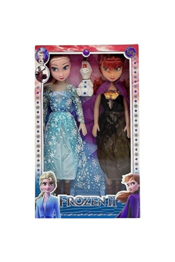 Toybox Frozen Princess ELSA and Anna Doll Beautiful 2 Sisters Anna Elsa for Girls