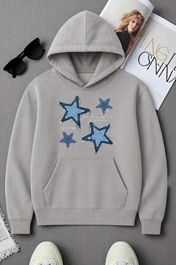 uyguntarz Hanorac oversize unisex cu imprimeu Eternal Light