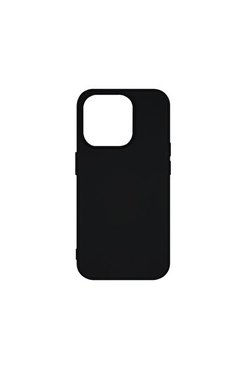 bestcase Carcasă premium din silicon pentru Apple iPhone 15 Pro Max, neagră