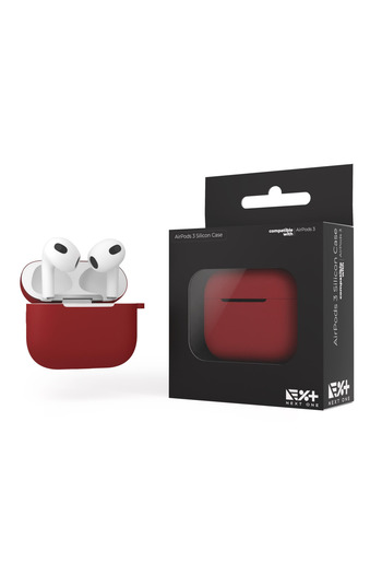 NOA Protective case for AirPods 3 (2021), Silicone, Red