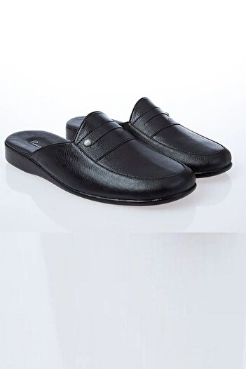 Pierre Cardin 288 Ανδρικές Παντόφλες Σπιτιού-Μαύρες