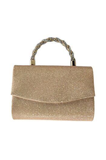 OEM Elegant cream bag with rhinestones