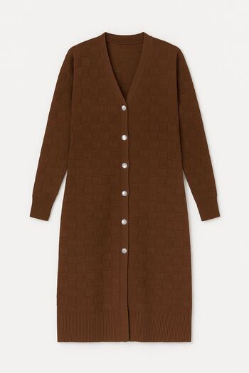 AGD COLLECTİON Merseerized Thin Cardigan