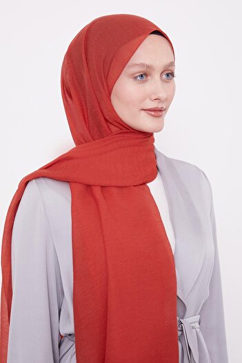 Levidor Cinnamon Arlyn Plain Shawl