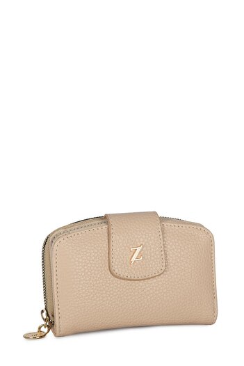 Zühre K.Beige Mini Wallet Zc022
