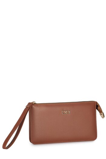 Zühre Tan Wallet with Bracelet Detail Zc021