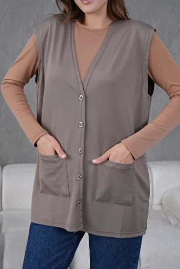 Lamierra Women's Mother Thin Combed Cotton Seasonal Vest