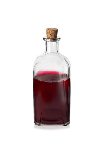 shumee Glass bottle with cork 530 ml